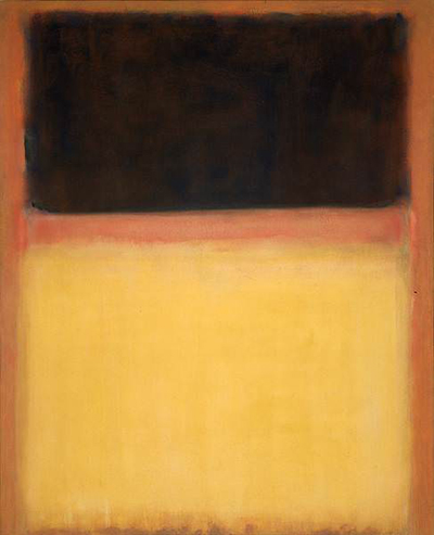 No.9 (Dark ruim Light Earth), 1954 van Mark Rothko