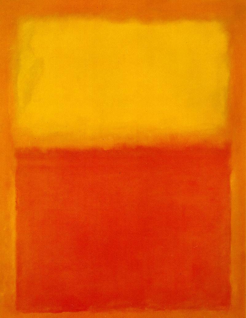 Orange und Gelb Mark Rothko