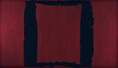 Red on Maroon Mural Mark Rothko