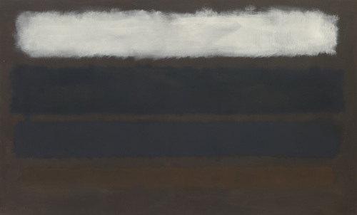 No. 14 (Horizontals, White over Darks) 1961 by Mark Rothko