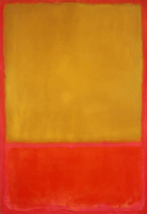 Ochre and Red on Red (Ocker und Rot auf Rot) Mark Rothko